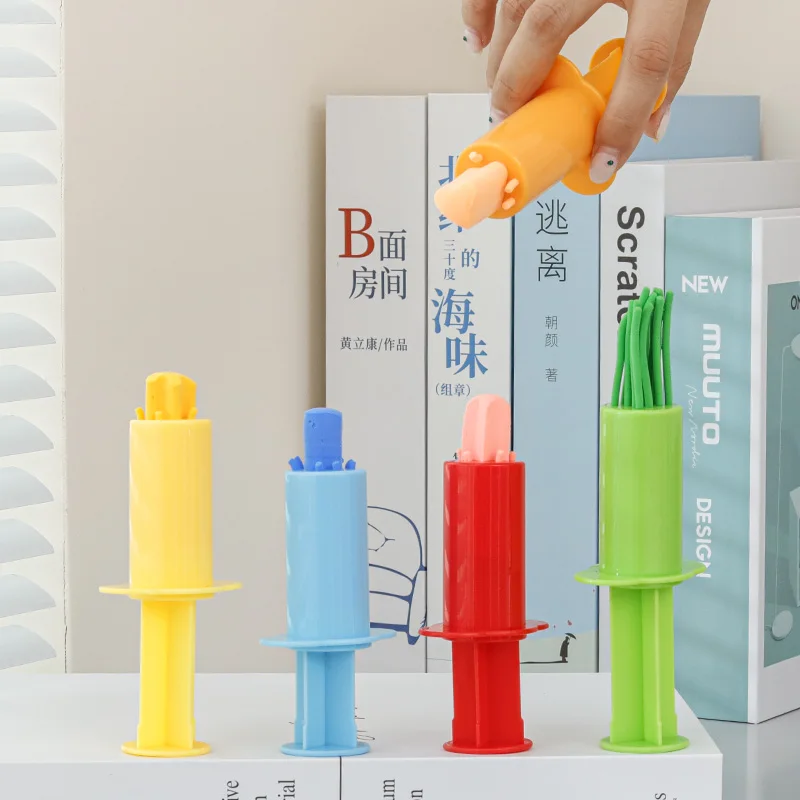Polymer Clay Tools 5 Pcs Clay And Dough Tools Noodle Extruder Set Bright Colors
