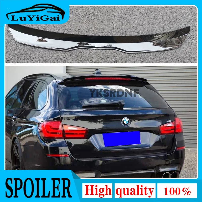 

SPOILER CAP For BMW 5 F11 535i Msport 2010-2017 ABS Plastic Car Wing Rear Roof Spoiler for BMW 5 series Touring (F11) M Sport