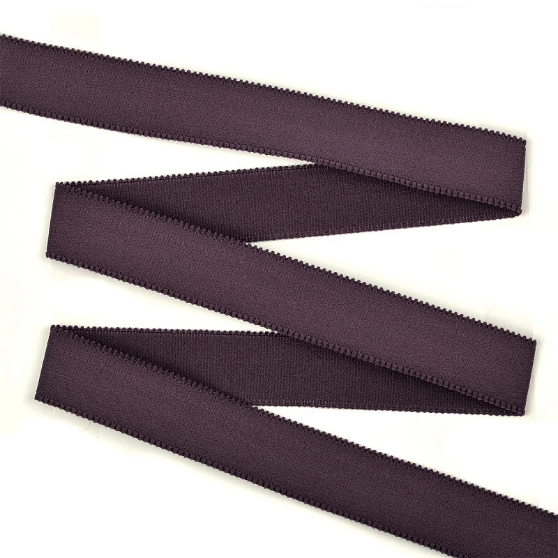 Elastic underwear (for shoulder straps) &quotLauma" color: 1071 eggplant 25 mm x 20 m art. 612 Needlework tailoring Bands DIY Apparel Sewing