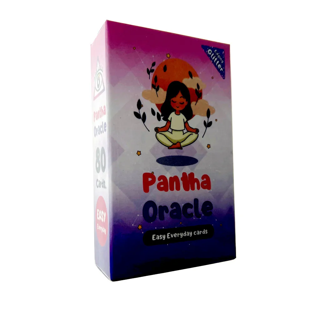 New English Card Deck Pantha Oracle Easy Everyday Cards Sample Figures Design For Friends Holiday Gift Entertainment Board Game 2