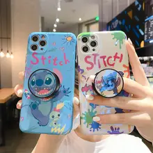 

Blu-ray DisneyStitch Phone Case Cover for Iphone 13 12 Pro Max 11 8 7 6 S XR PLUS X XS SE 2020 Mini Anti-drop All-inclusive Case