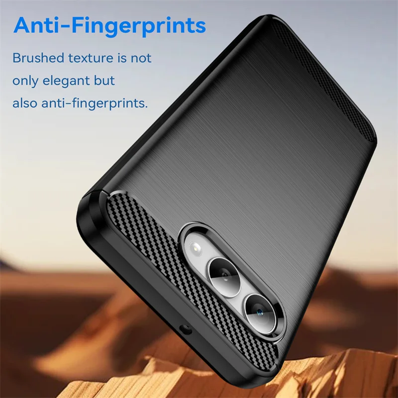 Shockproof Flexible TPU Protective Phone Case - Plain Design
