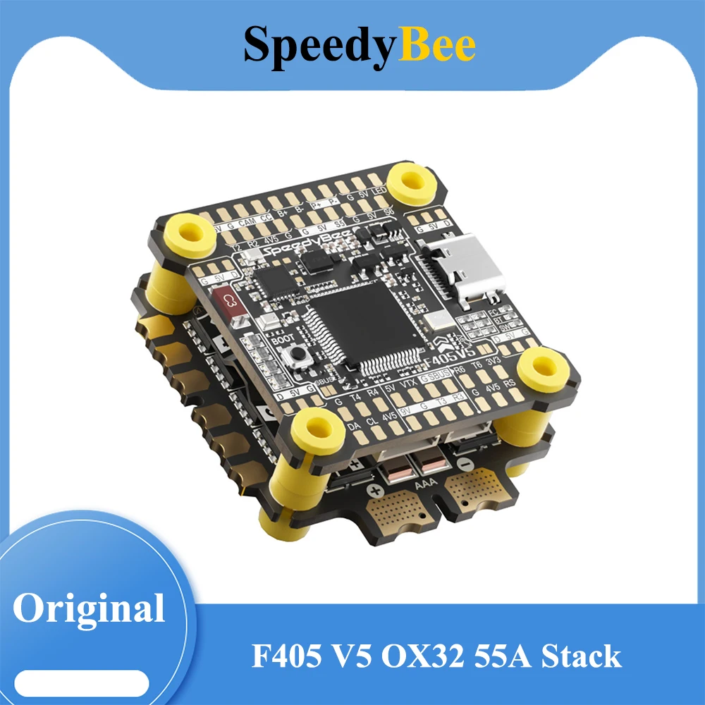 SpeedyBee F405 V5 OX32 55A 30x30 Модель самолета FC и ESC стек AT7456E для DIY FPV