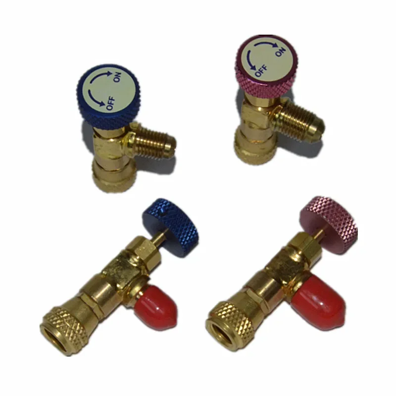 

Fluorine filling safety valve R410A antifreeze hand refrigerant filling valve R22 Dajin air conditioning filling valve