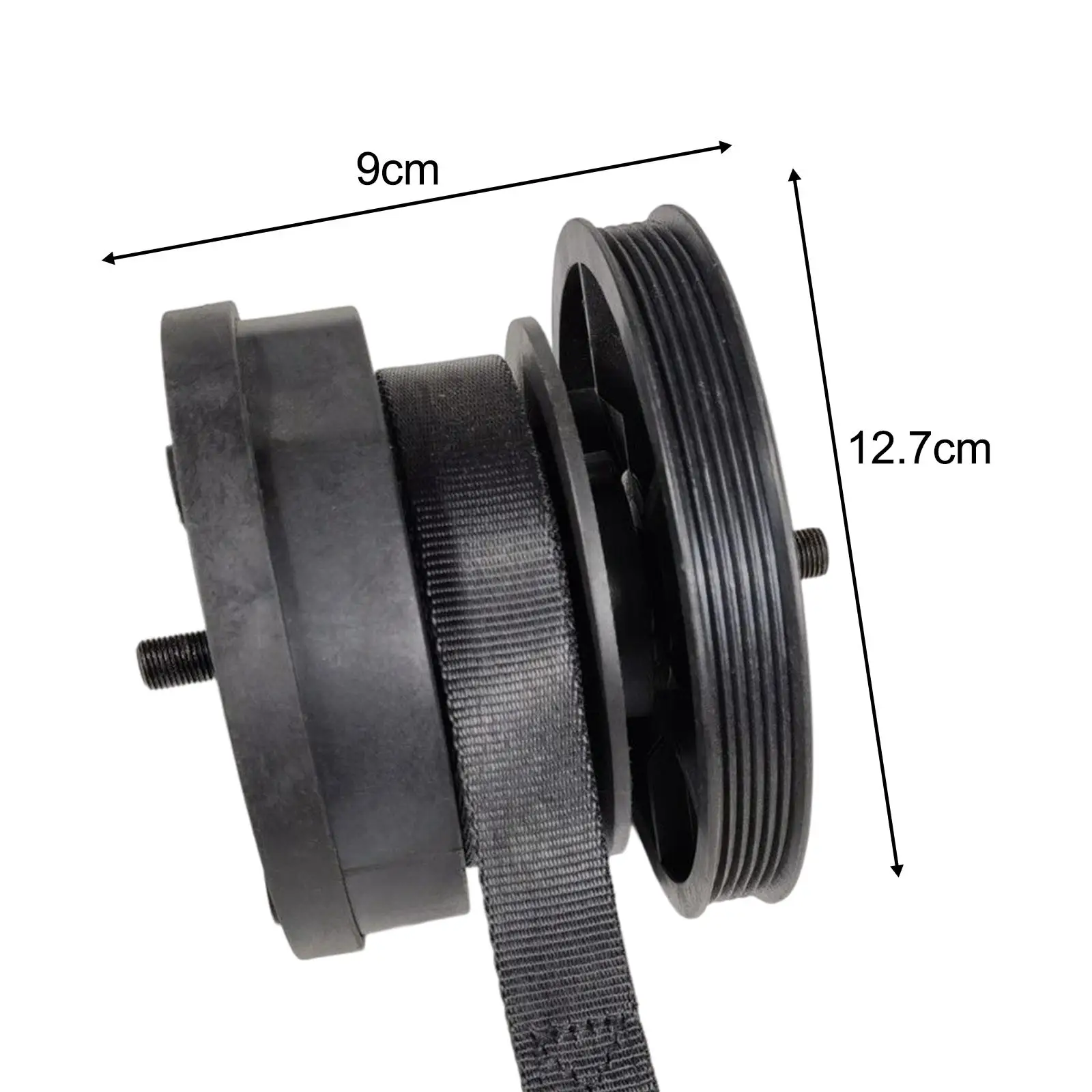 Webbing Rebound Damper Rower Spring Box Belt Resistance Replacement Durable