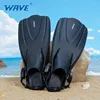 Professional Adult Flexible Comfort TPR Non-Slip Swimming Diving Fins Rubber Snorkeling Swim Flippers Water Sports Beach Shoes 2