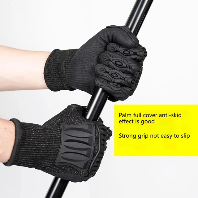 Level 5 Tactical Gloves Professional Anti-cutting stab carbon fiber Military Outdoor Special Forces Combat Knuckle Protection 4
