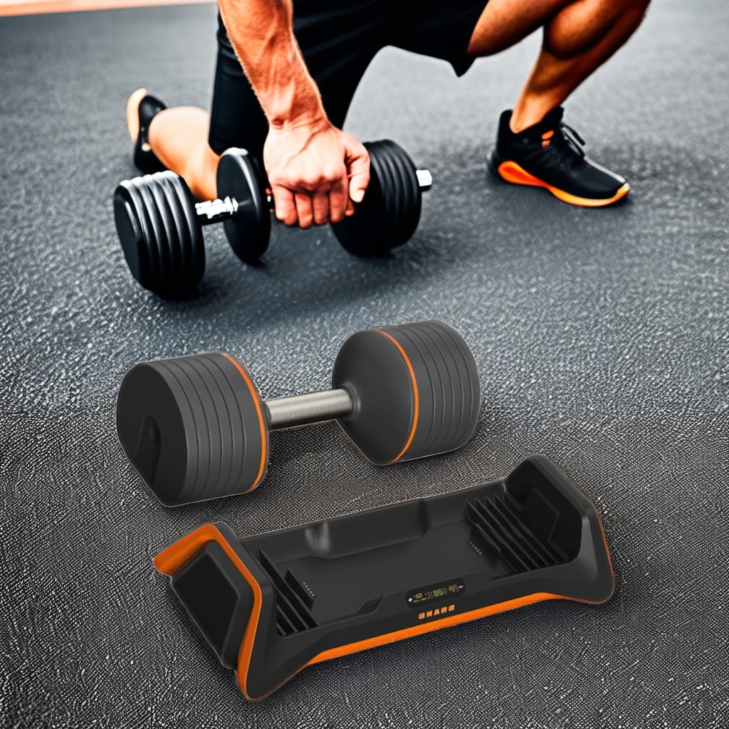 18kg Smart Dumbbells New Design Adjustable Training Equipment for Home Gym with Fitness Dumbbell Sets
