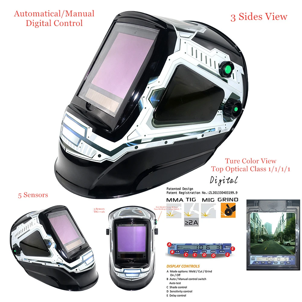 auto darkening welding helmet