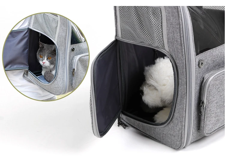 Title 9, Pet Cat Carrier Bag Breathable Portable Cat Bac...