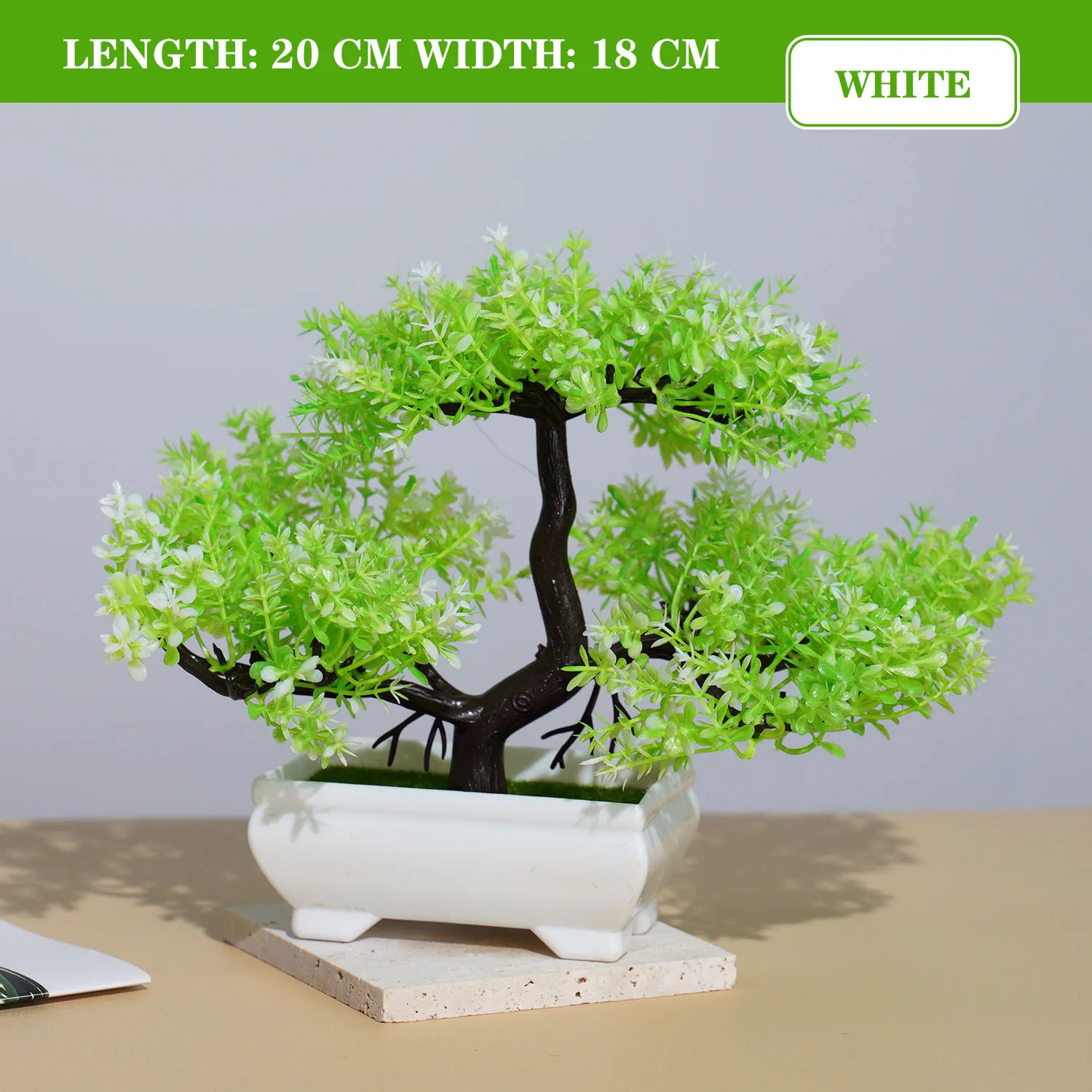 Künstliche Pflanzen Bonsai Kleiner Baum Simulation Topfpflanzen Gefälschte Blumen Tisch Topf Ornamente für Hotel Garten Home Decor planta – Detail 11