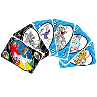 UNO TOM AND JERRY Matching Card Game SHOWEM Multiplayer Family Party Boardgame Funny Friends Entertainment Puzzle Poker 2