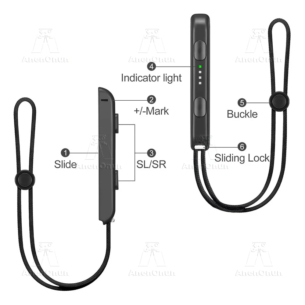 Cinturini Da Polso Per Controller OLED – Set Con Connettori Per Giocare Senza Stress - 2