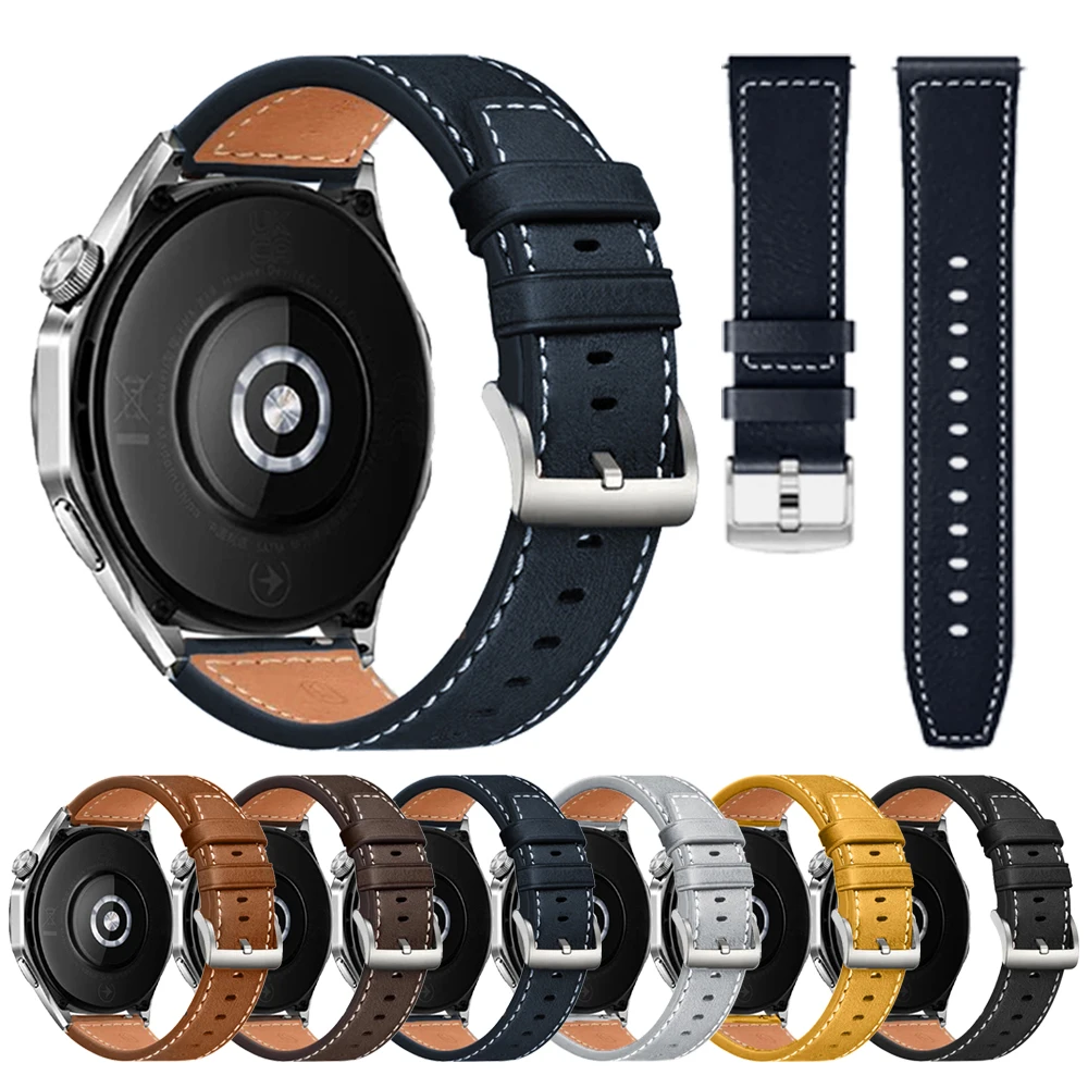 Elegant Leather Watchbands – Compatible with Various Models and Sizes