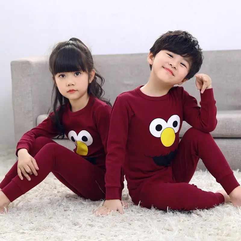 Spring Autumn Long Sleeve Cotton Boys Pajamas Sets Totoro Pyjamas Kids Pijamas for Teenager Teens Sleepwear for 8 10 12 14 Years cotton pajama sets Sleepwear & Robes