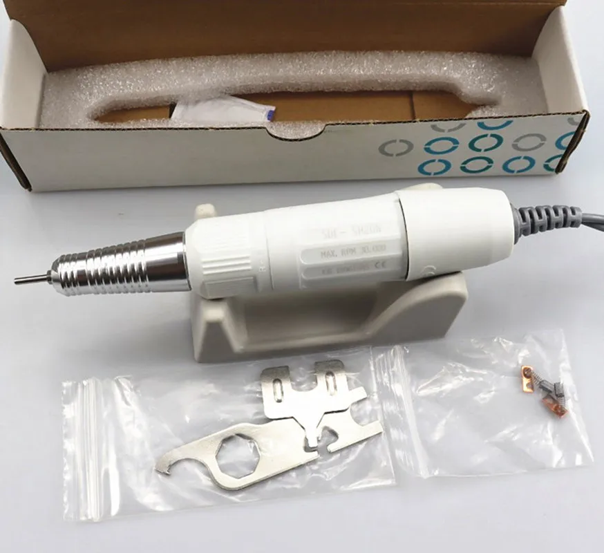 2021NEW STRONG 210 45000RPM 35K & 45K RPM Dental LAB LAAOVE Micromotor Polishing Handpiece 2.35mm SDE-H37LN H37L1 4