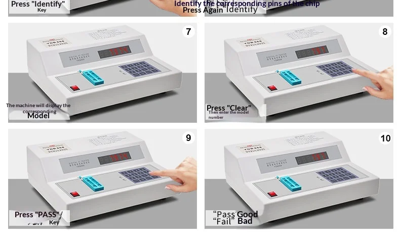 YBD-868 new IC tester digital integrated circuit tester component maintenance te