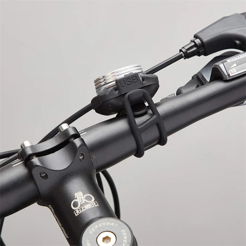 Front Light Torch Elastic Band for Road Bike Cycling Headlight Silicone GEL Strap GPS Camera Bungee Stretch Holder 2/5/10pcs bike silicone strap bicycle headlight strap bicycle strap bicycle fixing band
