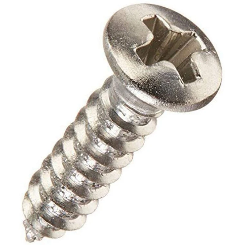 

300 Pcs Guitar & Bass Pickguard Screws For Strat & Tele,Silver