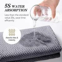 Microfiber Hair Towel Wrap for Women Curly Long Hair,Super Absorbent Hair Plopping Towel Curly for Wet Hair,Soft Hair Drying 3