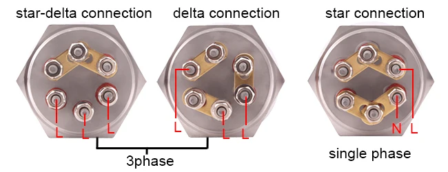 Dernord 3kW/4,5 kW/6kW/9kW/12kW 220V/380V elektrisches Heizelement für Wasser 1.5 