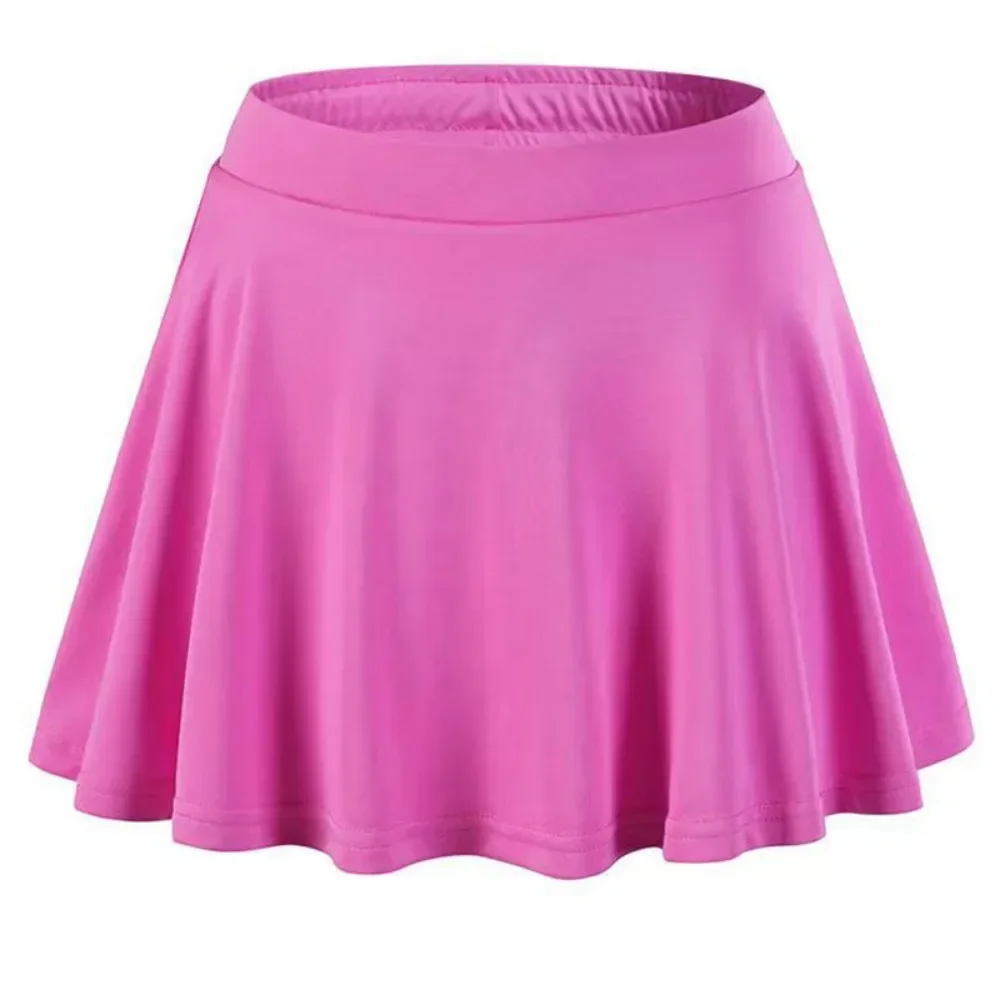 Anti-Exposed Tennis Skirt Popular Children's Sports Skirt Summer Short Girls Performance Pleated Lined