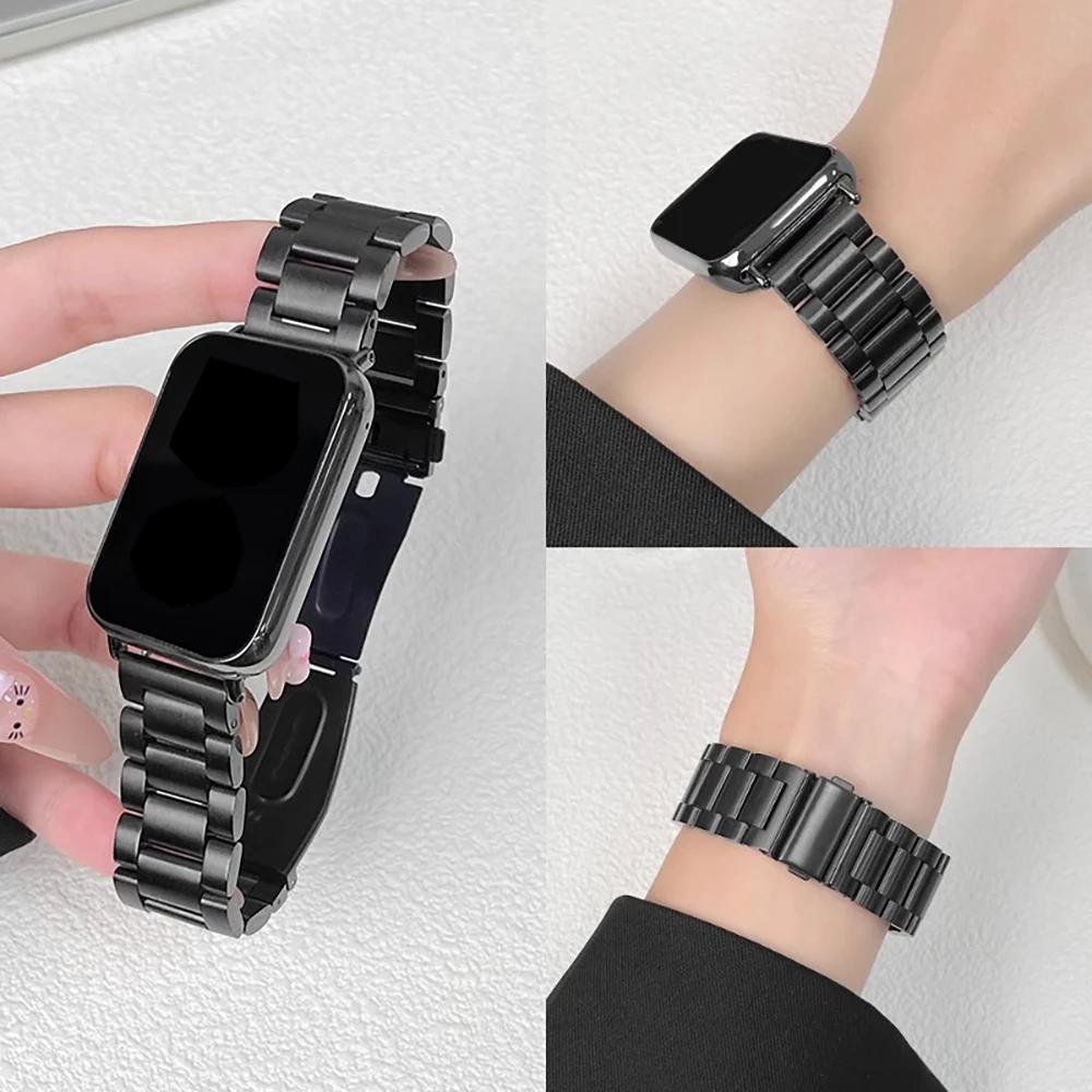 Stainless Steel Bracelet Strap for Smartwatch Fitness Trackers