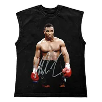 T-shirt Hip Hop Streetwear pour hommes, coton glacé lavé, saut de boxe, portrait graphique précieux, Y-270Gym Tee Top, vêtements pour hommes 2