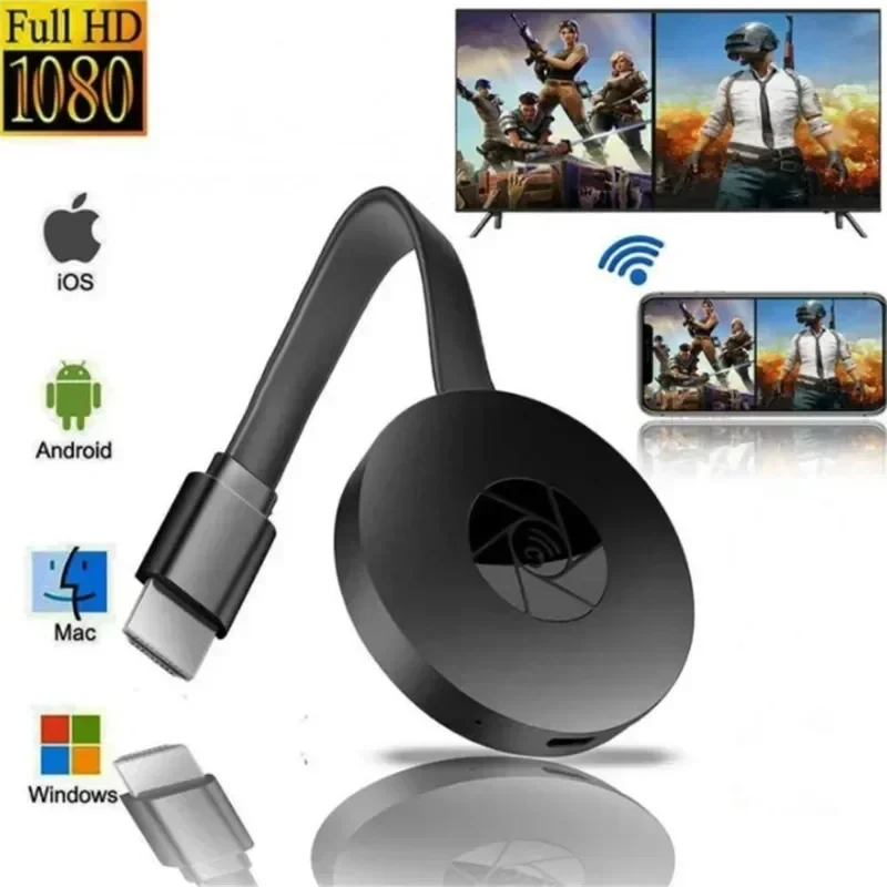 HDMI Wireless Transmitter HDMI Video Transmitter Video Audio Transmitter 1080p Hdmi Wireless Screen Projector Live Streaming Screen Sharing Suitable For Android Iphone