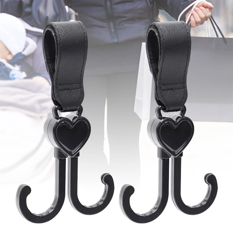 

Baby Stroller Fastener Toddlers Cart Hanger Pram Bag Hanging Hook Electric Bicycles Stroller Car Organizers Accessories
