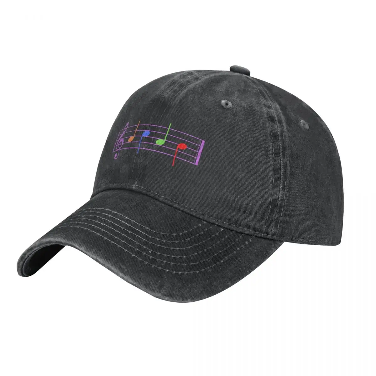 

ACAB In Musical Notes Cowboy Hat Anime Hat Beach For Man Women's