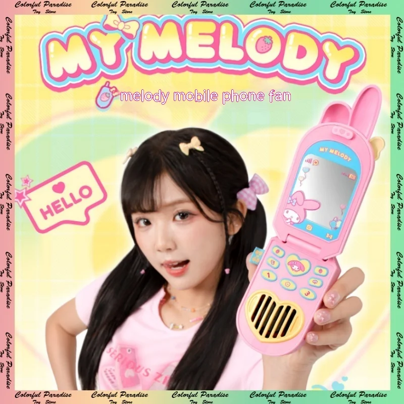 

Портативный мини-вентилятор для телефона Melody с подвесной шеей и USB-портом