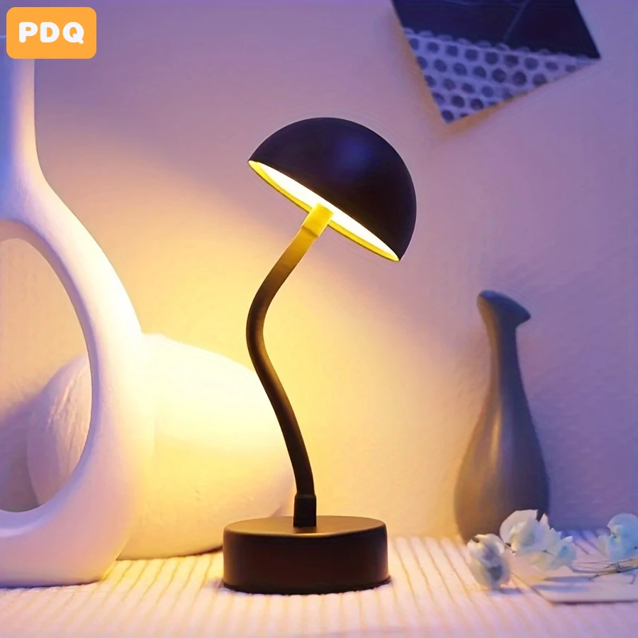 

Creative Mushroom Table Lamp Simple Modern LED Atmosphere Warming Lamp Restaurant Bedside Night Light