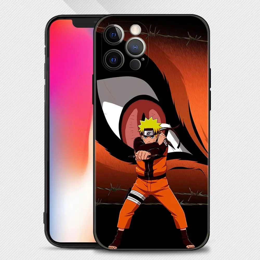 Phone Case For Apple iPhone 13 12 11 Pro Max 13 12 Mini XS Max XR X 7 8 6 6S Plus 5 5S SE 2020 Shell Anime Naruto Uzumaki iphone 12 pro max cover