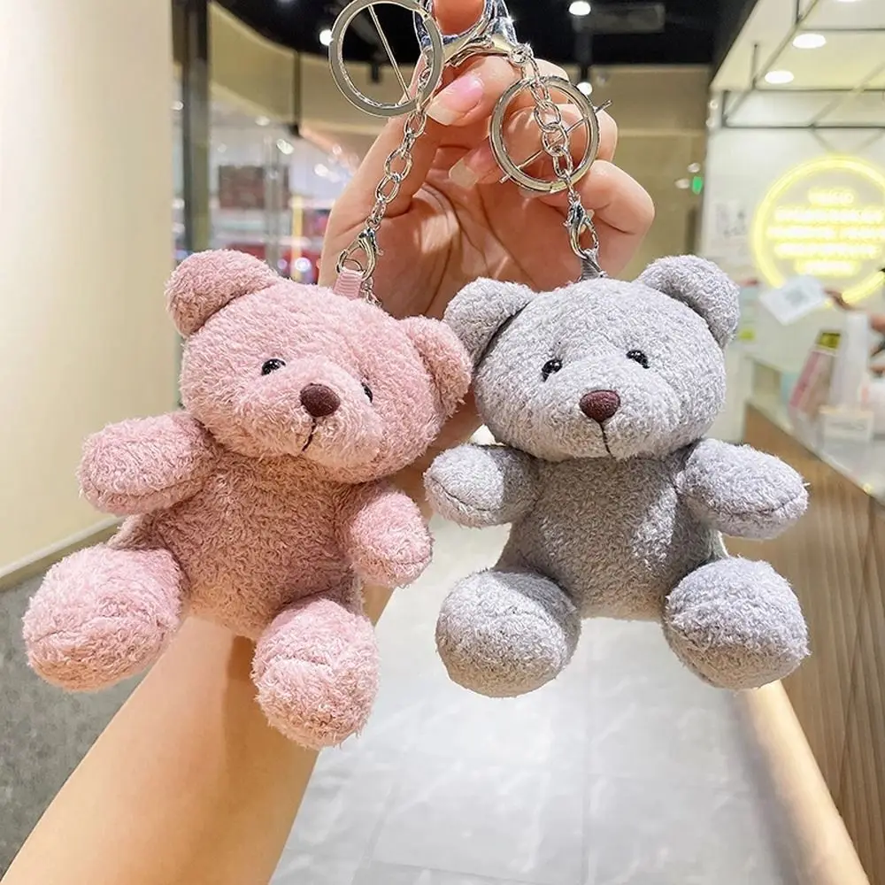 Amazon.com: 6 Pcs Plush Bear Keychain for Backpacks Aesthetic Stuffed  Animal Keyring Pendant Mini Fluffy Cute Keychain Bear Backpack Charms  Kawaii Keychain Plush for Baby Shower, 2 Colors : Home & Kitchen