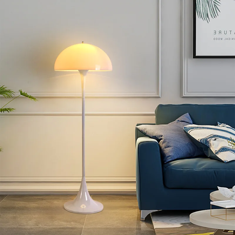 

Nordic Half Moon Floor Lamp Simple Acrylic Iron Night Light for Living Room Sofa Study Bedroom Decorative Corner Standing Lights