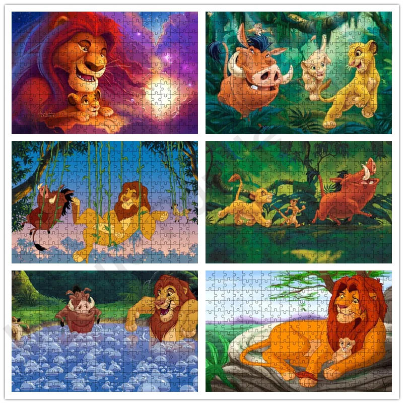 Puzzle Step 560 details: the lion King 