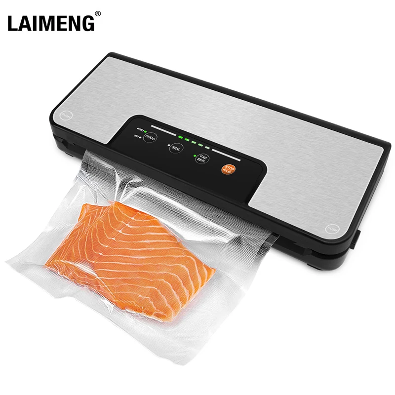 Laimeng Vacuum Sealer With Roll Holder Pulse Function Sous Vide Vacuum Packing Machine For Food