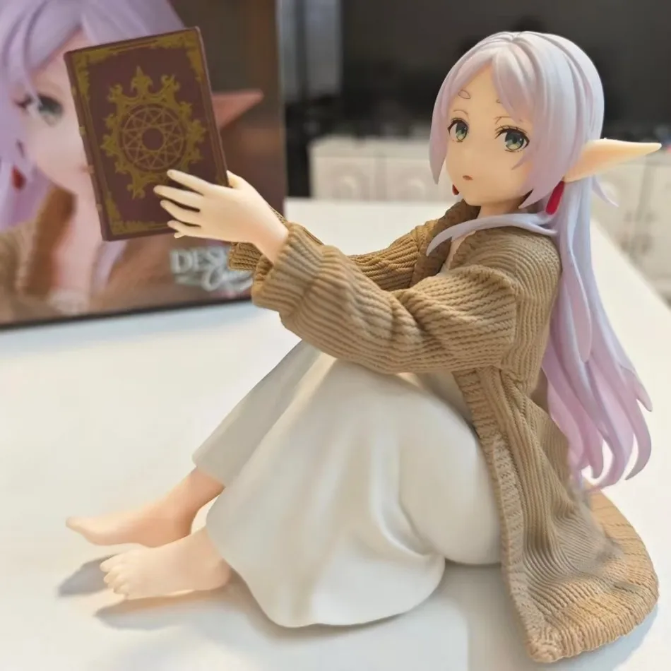 Freiren Anime Collectible: Reading Action PVC Figure Statue Gift