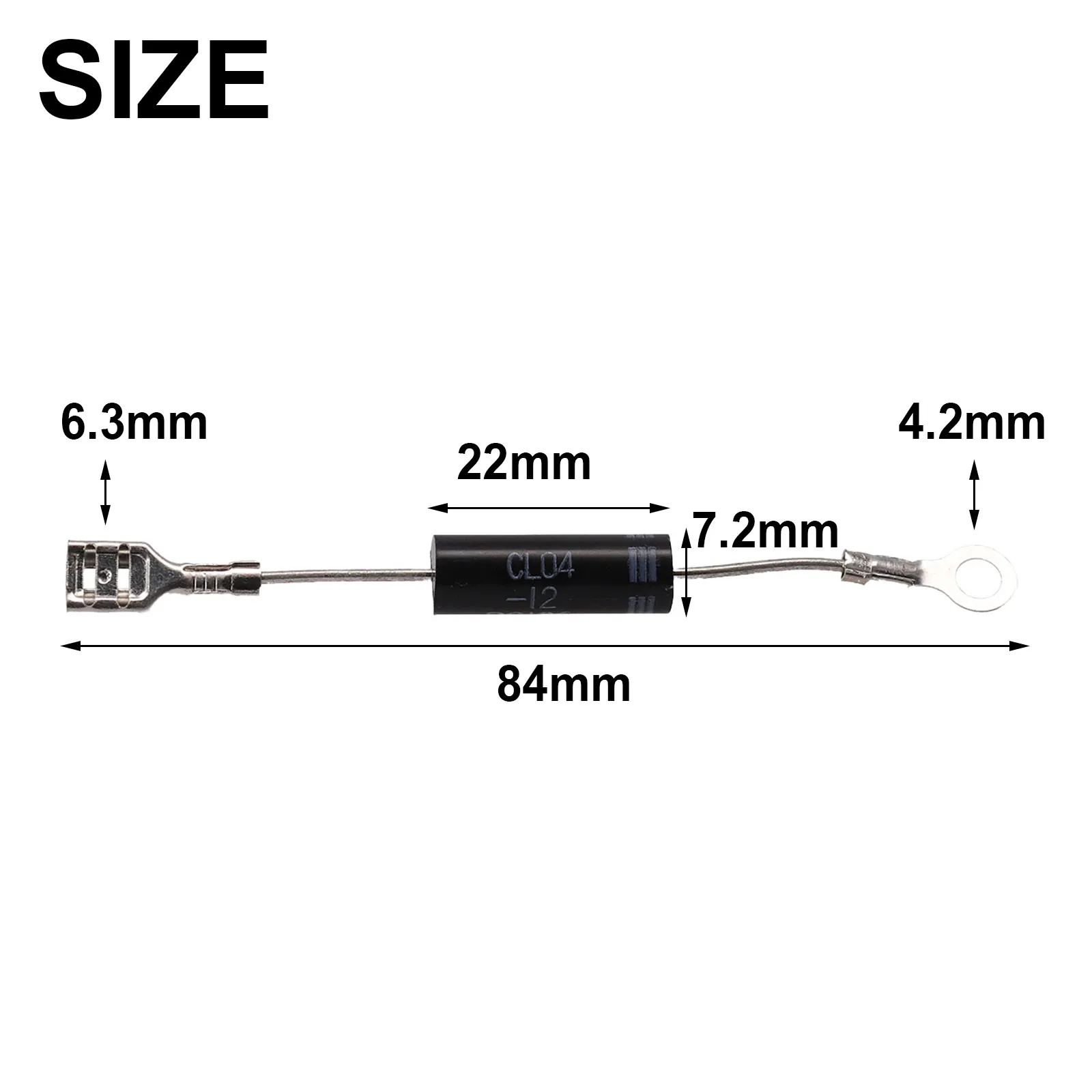 Electrical Equipment Diode CL04-12 Diode High-voltage Microwave Oven Strong Compatibility Nice Portable Household Appliances