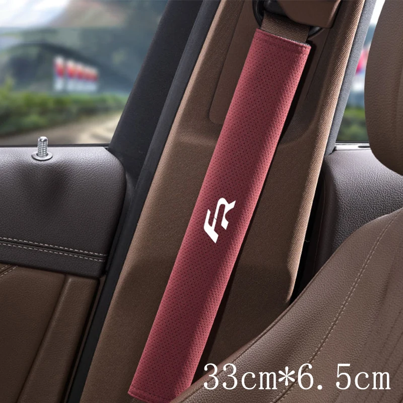Car Seat Belt Cover Shoulder Pad 1pcs for Seat FR Alhambra Leon Ateca Arona Altea ltea