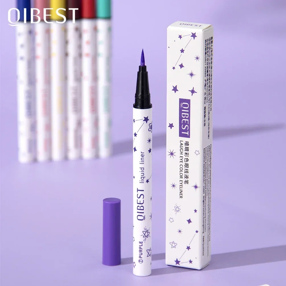 12 Colours Eyeliner Liquid Waterproof Matte Long Lasting Green Yellow Purple Blue White Eye Liner liquid eyeliner