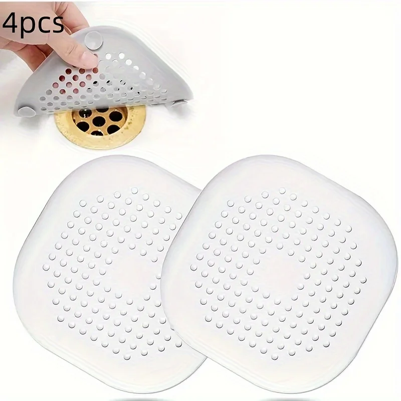 Sewer Suction Cup Floor Drain Mat Kitchen Bathroom Anti Clogging Hair Filter floor drain mat hair drain filter floor drain filter floor drain hair filter floor drain hair catcher drain hair catcher