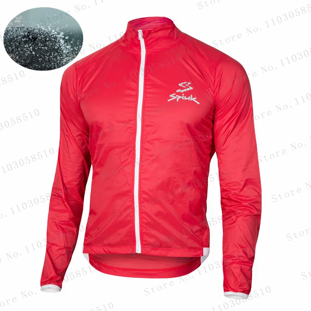 spiukful Waterproof Windbreaker Wind MTB Cycling Lightweight Ultralight Men Jacket Running Riding Ciclismo Bicycle Windbreaker 3