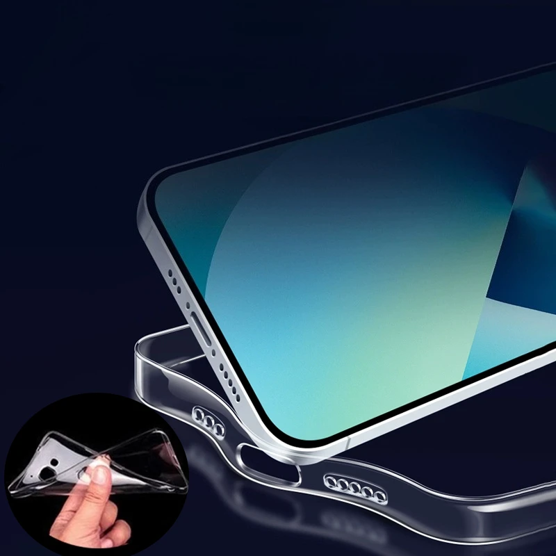 Shockproof Soft TPU Silicon Phone Case - Protective Shell