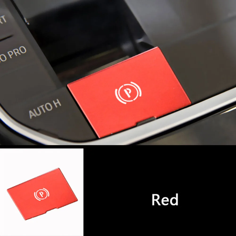 

Styling Electronic Handbrake Buttons Sequins Decoration Cover Stickers Trim For BMW 3 Series G20 G28 2020-2021 LHD Interior