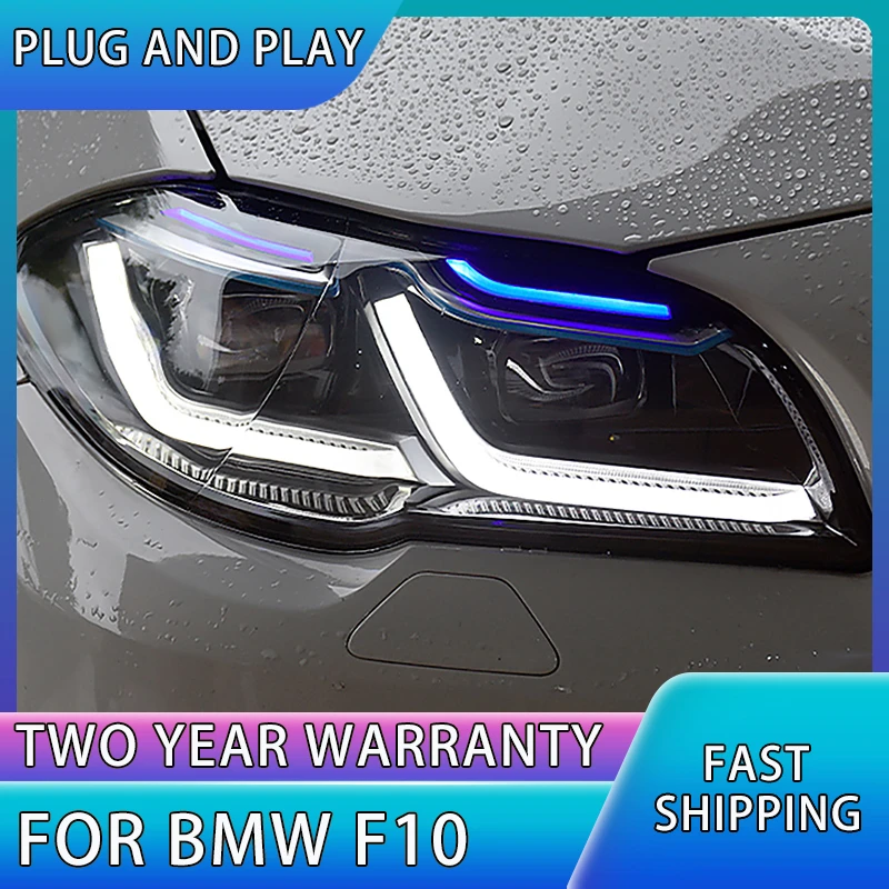 Car Lights For BMW F10 5 Series 2011 2016 F18 LED Auto Headlight