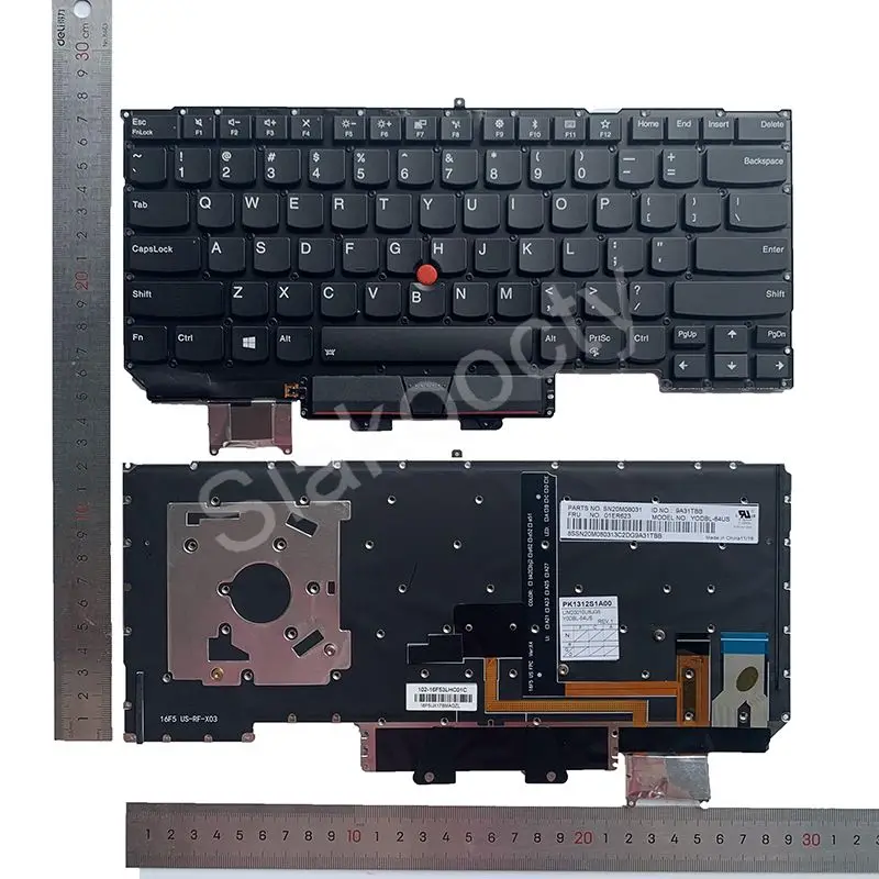 US Layout Keyboard for LENOVO IBM ThinkPad X1 5th 6th Carbon Gen 5