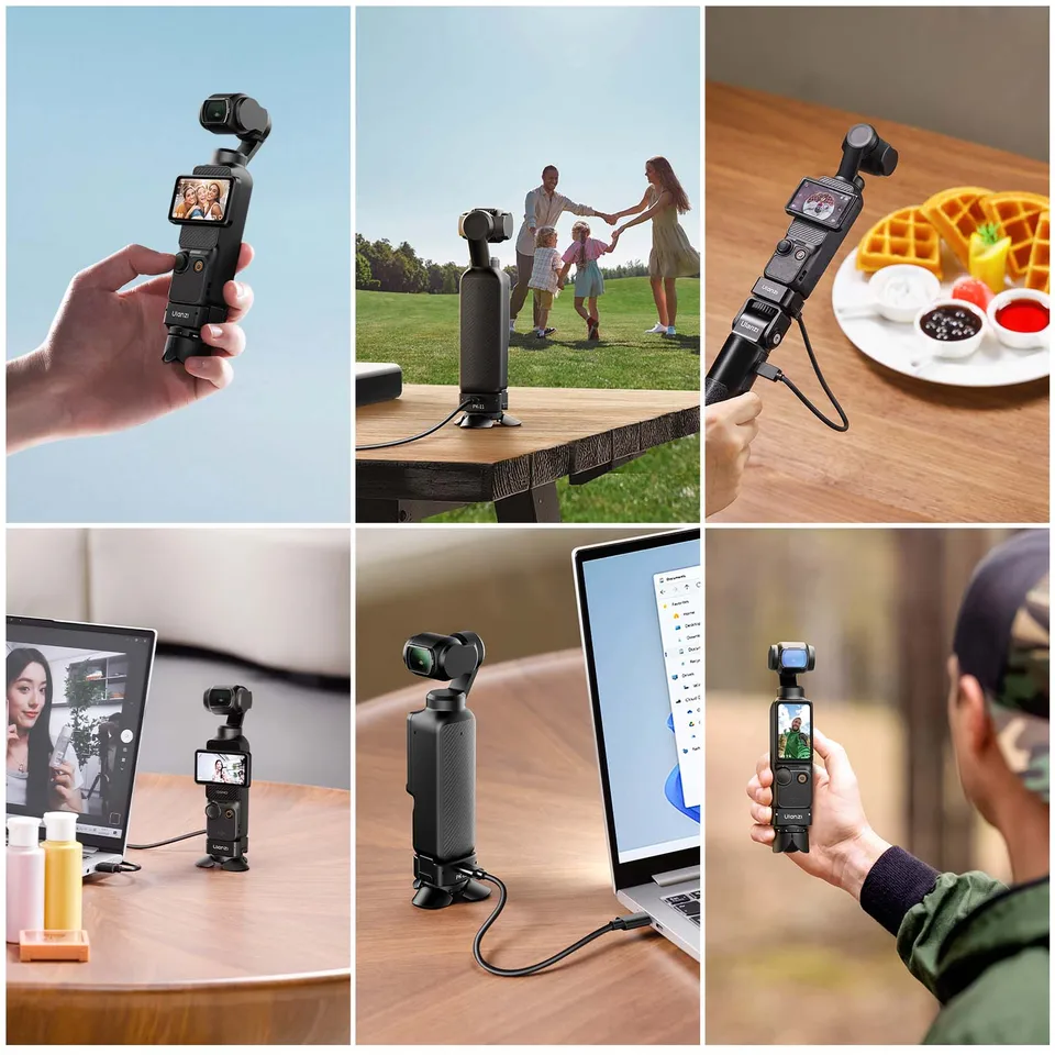 DJI Osmo Pocket 3 本体 Ulanzi付属品付き Ulanzi PK-03 ND DJI Osmo Pocket 用の磁気フィルターキット F004