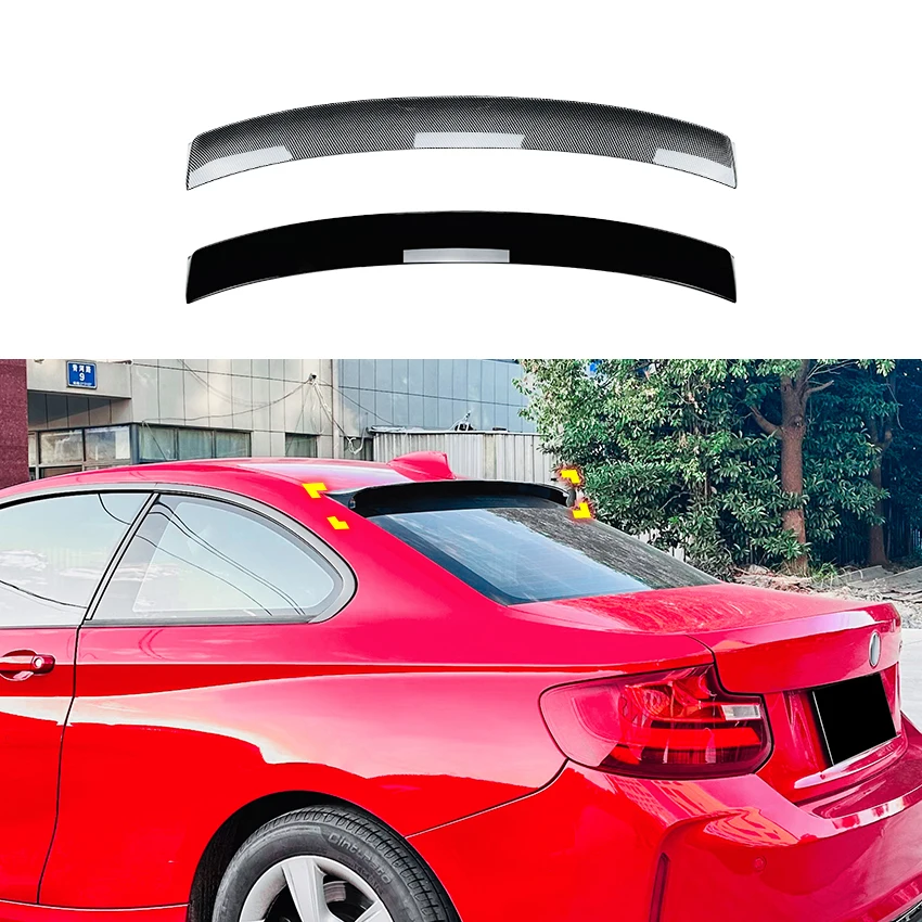 

For BMW 2 Series F22 2014-2019 Car Rear Trunk Roof Spoiler Wing Lid Extension Cars Top Tail Wings Decorative Accessories